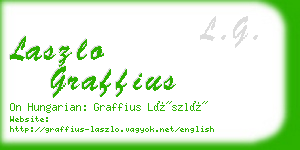 laszlo graffius business card
